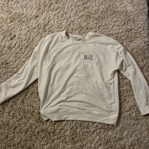 Rae Dunn BRIDE crewneck size M - Picture 1 of 3